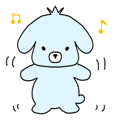 [LINEスタンプ] ゆるゆる犬