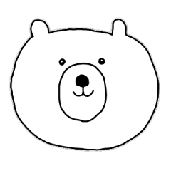 [LINEスタンプ] くまクマさん 