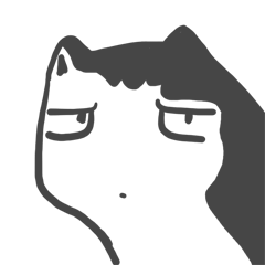 [LINEスタンプ] i am a bad cat