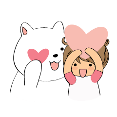 [LINEスタンプ] Bear and friend