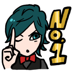 [LINEスタンプ] カリスマホストみっちゃん