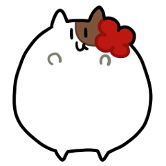 [LINEスタンプ] もちもちもちごめ