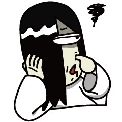 [LINEスタンプ] The Ghost Show