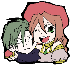 [LINEスタンプ] 私とお前で世界平和