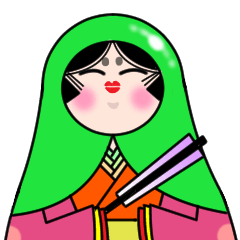 [LINEスタンプ] 平安マトリョシカ