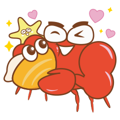[LINEスタンプ] ハマグリ・アンド・ヒズ・フレンズ