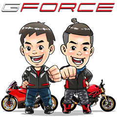 [LINEスタンプ] G-FORCE Moto Version 2