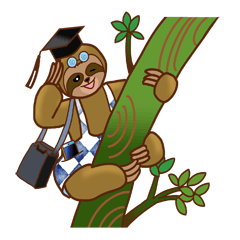 [LINEスタンプ] College student is coming.