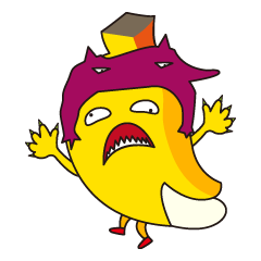 [LINEスタンプ] Happy yellow banana