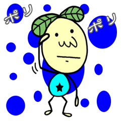 [LINEスタンプ] カラフルタイツの葉精