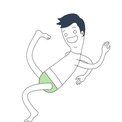 [LINEスタンプ] Can you move like him？