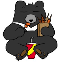 [LINEスタンプ] Taiwan bear's live
