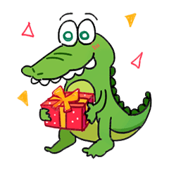 [LINEスタンプ] Mr.Croco