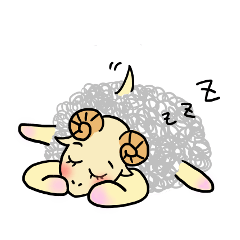 [LINEスタンプ] 和むひつじちゃんたち