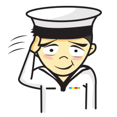 [LINEスタンプ] Little Sailor