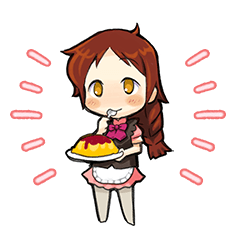 [LINEスタンプ] メイドカフェぴなふぉあ2