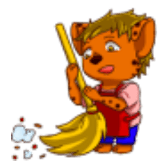 [LINEスタンプ] Life of hyena