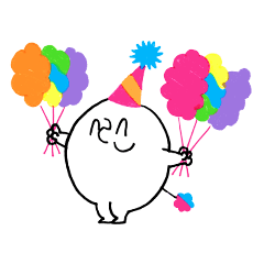 [LINEスタンプ] Sweet Potato's Rainbow Life！
