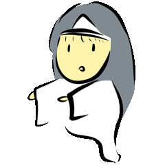 [LINEスタンプ] Cute ghost to Hello ~