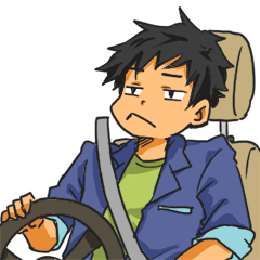 [LINEスタンプ] Driver's Life