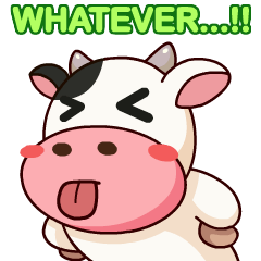 [LINEスタンプ] Momo Cow : Animate Stickerの画像（メイン）