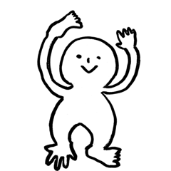 [LINEスタンプ] 手でも足でもどっちでもええ野郎くん