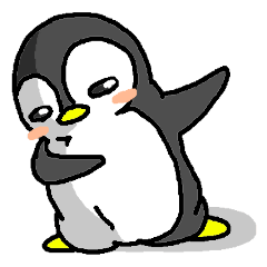 [LINEスタンプ] ペンギンの日常会話スタンプの画像（メイン）