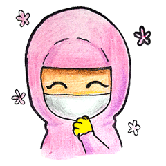 [LINEスタンプ] Cleanroom Worker