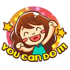 [LINEスタンプ] Color Drops : Encouragements