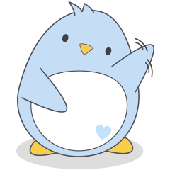 [LINEスタンプ] Piki The Penguin