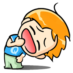 [LINEスタンプ] QBaby3