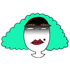 [LINEスタンプ] Aunty Nanny