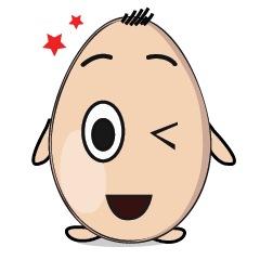 [LINEスタンプ] Interesting Eggs Animatedの画像（メイン）