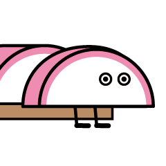 [LINEスタンプ] かまぼこクン