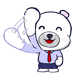 [LINEスタンプ] サラクマの日常会話