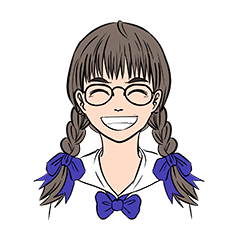 [LINEスタンプ] The Kor-Song Girl