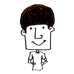 [LINEスタンプ] Mushroom Head Boy