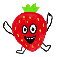 [LINEスタンプ] STRANBERRY