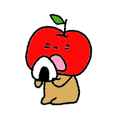 [LINEスタンプ] りんご太郎