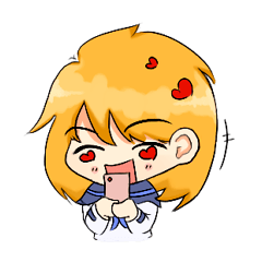 [LINEスタンプ] Ami the Fangirl