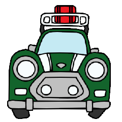 [LINEスタンプ] レトロな車