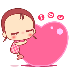 [LINEスタンプ] My little bad girl