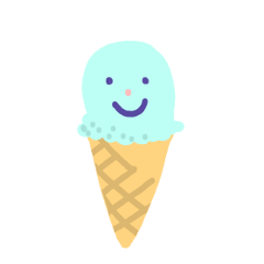 [LINEスタンプ] アイスクリーム君たちの画像（メイン）