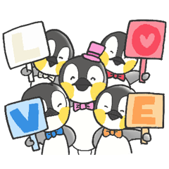 [LINEスタンプ] ペンギン好きよ 2