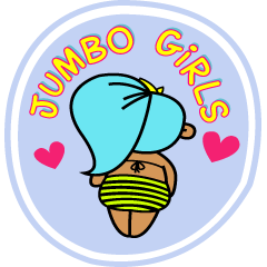 [LINEスタンプ] Jumbo Girls