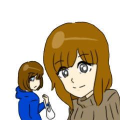 [LINEスタンプ] どうも、私です。part2