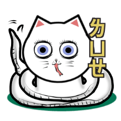 [LINEスタンプ] The funnny cat's-Chinese Halloween