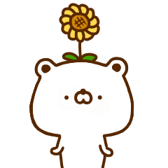 [LINEスタンプ] しろクマたん 6