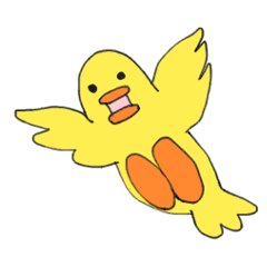 [LINEスタンプ] ぴぴの鳥となかまたち