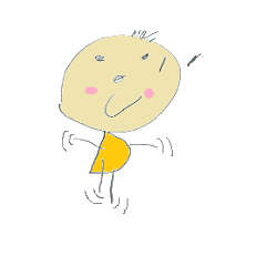 [LINEスタンプ] HAPPY word of 4 years old child